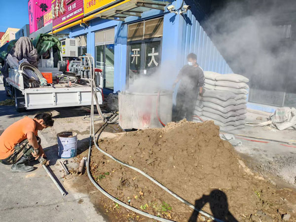牧野顶管注浆加固